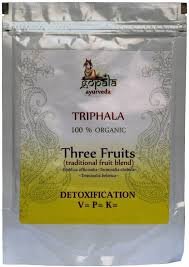 [BRSWI2QODF5RY3DO] Organic Triphala Powder 250g Detoxification Three Fruits Amalaki Haritaki Vibhitaki Certified Organic Herbs
