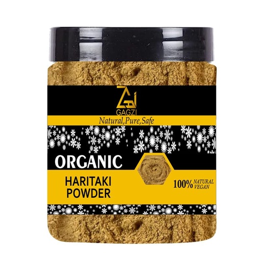 [BRSRA2QDBZ6AKDYU] Natural Haritaki Powder 9 Oz / 255.15 Gram (Pack Of 1) - GAGZI
