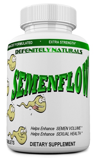 [BRSWGHDRB4HA43Y6] SEMENFLOW Extra Helps Increase Count and Fertility. Supplement Pills.