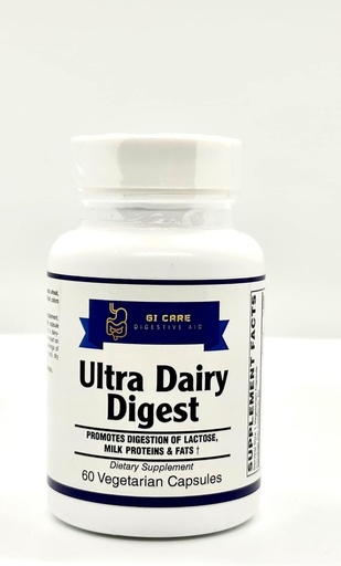 [BRSRMFACBADQM2A4] Ultra Dairy Digest- Helps Digestion of Lactose containing Products, Milk PROTEINS & Milk FATS † (for Milk/Dairy Intolerance) 3-in-1 Formula