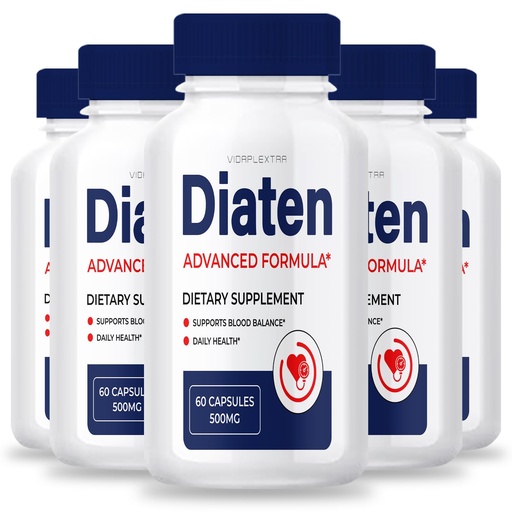 [BRSRGHD2CV5QIYDA] Diaten - Diaten Daily Balance Capsules (5 Pack, 300 Capsules)