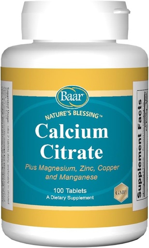 [BRSWIYYMDEGBOCAV] Baar - Citrate de calcium