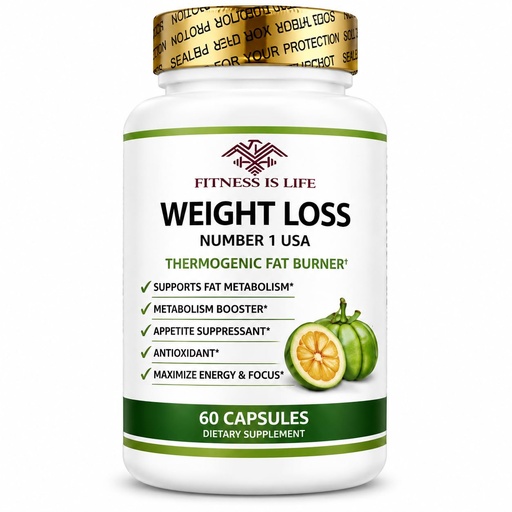 [BRSRGAD7AUHAGCYU] Weight Loss Capsules for Women & Men | Thermogenic Fat Burner | Appetite Suppressant | Metabolism & Energy Support | Garcinia Cambogia, Hoodia Gordonii & Green Tea Extract | 60 Capsules
