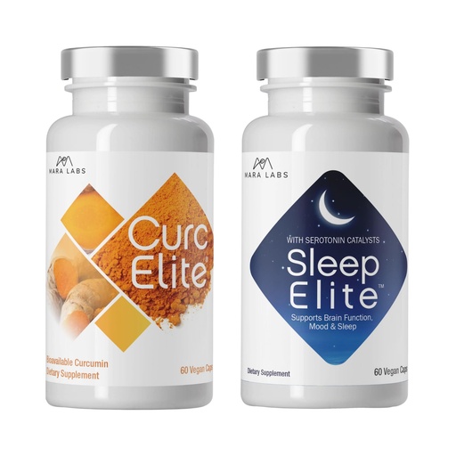 [BRSREBAOOUHB62TZ] Mara Labs CurcElite, 60 Capsules, and SleepElite, 60 Capsules
