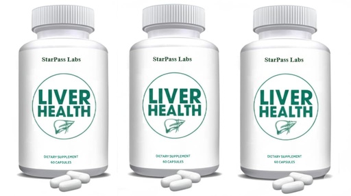 [BRSREHYYBMIRA3DH] Liver Health | Liver Detox & Cleansing Repair Formula with Natural Nutrients Vital to Liver 60 Caps (3 Pack)