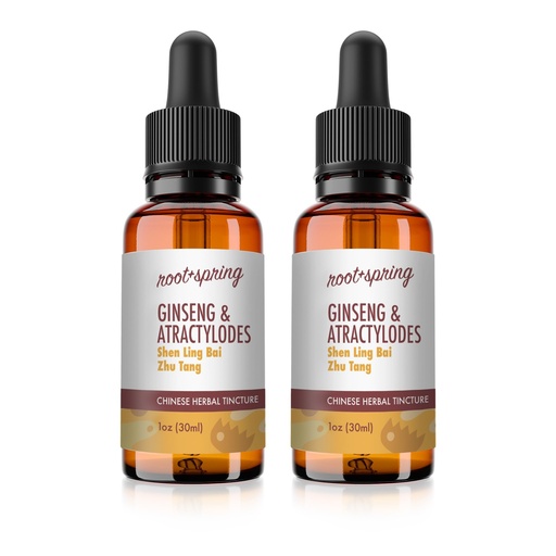 [BRSROHAYBECRAD35] Ginseng & Atractylodes Liquid Extract – Shen Ling Bai Zhu Tang Concentrate with Dropper – Shen Ling Bai Zhu San Wan Pian Herbal Tincture - Natural TCM Herb Blend Supplement (Pack of 2)
