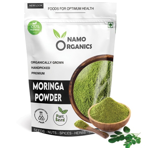[BRSROBITO4PAKCQV] Namo Organics Organic Moringa Leaf Powder 500g