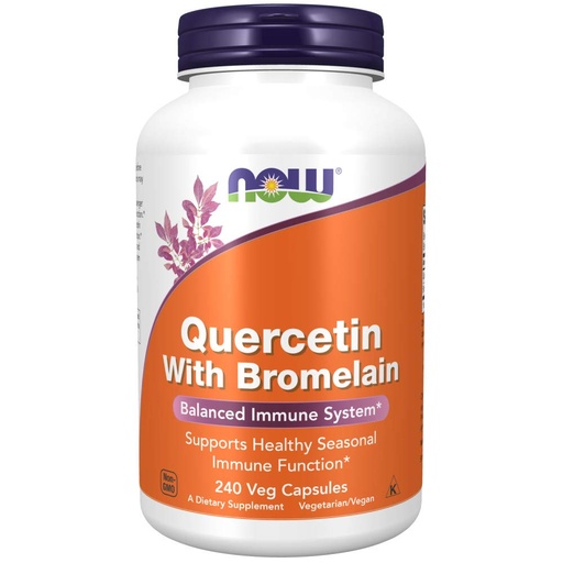 [BRSWIZYZOMNBCGAV] Now Foods Quercetin with Bromelain 240 VCaps