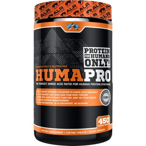 [BRSWYCYKOUIG23A7] Humapro by ALR Industries Premium Protien Tablets, 450 Tablets
