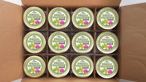 [BRSWG2YNO4HBO2D2] Creation Farm Herbal Drawing Salve Large 4 oz Jar, Soothing for All Types of Skin Issues/