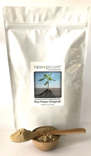 [BRSWIZYPAJ7BC3LM] Raw Power! Protein Superfood (16 oz, Original Flavor)