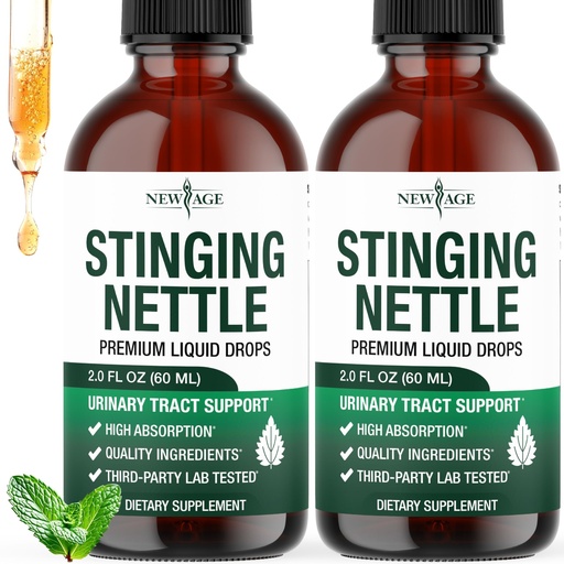 [BRSRGGD2OZ5WOHQV] Stinging Nettle Root Drops - Stinging Nettle Extract Tincture for Men & Women - Liquid Urtica Dioica Supplement - 4 fl oz