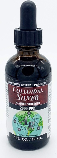 [BRSWI235OACGCHY7] Colloidal Silver 2000 PPM (2 oz) by Innovative Natural Products
