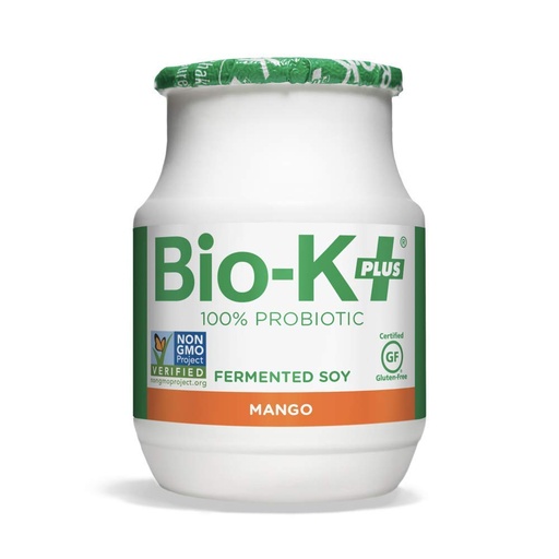 [BRSWI2T3OB5GMDTM] Bio-K Plus Dairy Free Mango Probiotic 6pk, 3.5 FZ