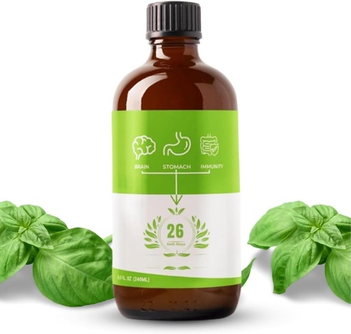 [BRSROHALCIHAKCQZ] 26 Herb Dr. Sebi Maya Fórmula ANTE Iron-Rich Herbal Blend TENIDO Apoyos Ayuno &amp; Bienestar tóxico Apoya Colon Cleanse & Full Body Detox ← Fabricado con Ingredientes Salvajes en Honduras
