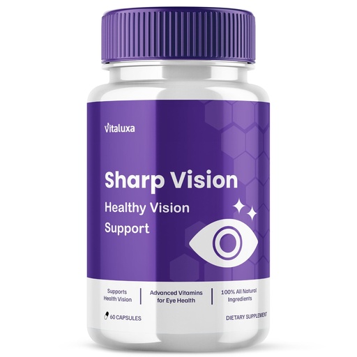 [BRSREHD2AB4A23QZ] Sharp Vision Capsules, SharpVision Supplement Premium Advanced Maximum Strength Formula, Sharpe Vision Healthy Eyes Support All-Natural Ingredients Vitamins Pills, Sharper Vision Reviews (60 Capsules)
