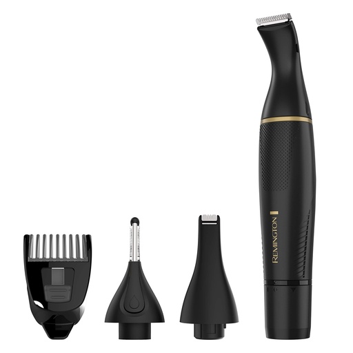 [BRSWYBARBUNGEETG] Remington Ultimate Precision Detail Trimmer Black NE3160, Black/Gold, 1 Count