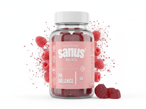 [BRSREADRCIDQ4C3V] Probiotics for Women Gummies with Raspberry – 6 Premium Strains for pH Balance, Digestive Health, Vaginal & Immune Support, 3 Billion CFU, Women's Probiotic Gummy for Feminine Health – 60 Gummies