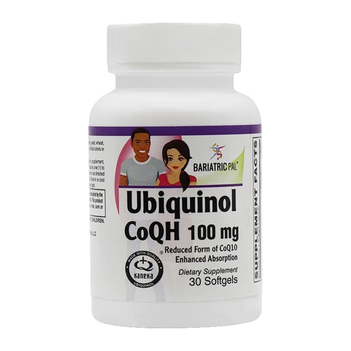 [BRSWYBILCAGQIELF] BariatricPal Ubiquinol CoQH 100mg Softgels (30 Count)