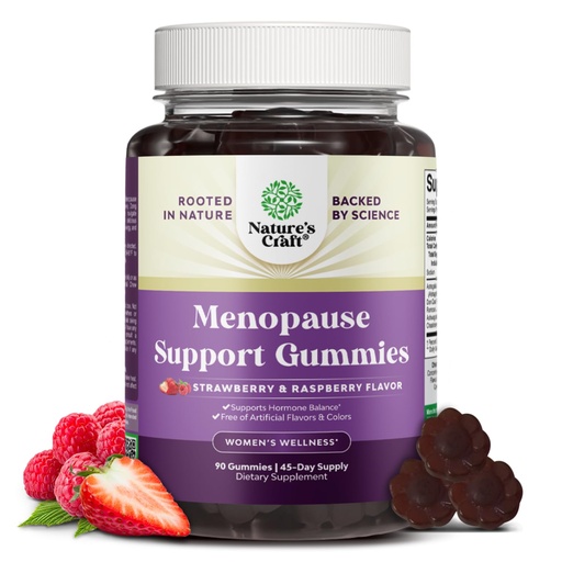 [BRSREYALOJ7RE2DB] Womens Menopause Gummies with Dong Quai - Menopause Vitamins for Women with Ashwagandha - Holistic Support for Hot Flashes Night Sweats and Mood Swings - Pre & Post Supplements - 90 Count