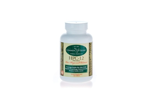 [BRSWGALYOQIBQDLG] HPC-12: Hair, Plaque and Cholesterol with Iodine (120 Tablets)