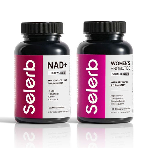[BRSREAITCINGEF3L] NAD+ Supplements for Women & Women Probiotics