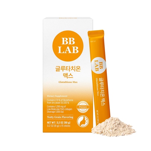 [BRSRAFL4BACBQCDF] BB LAB Glutathione Max Powder Stick Supplement, Korea Glutathione, Low Molecular Fish Collagen for Woman, Vitamin C, Fast Absorption, Antioxidant, Anti-Aging