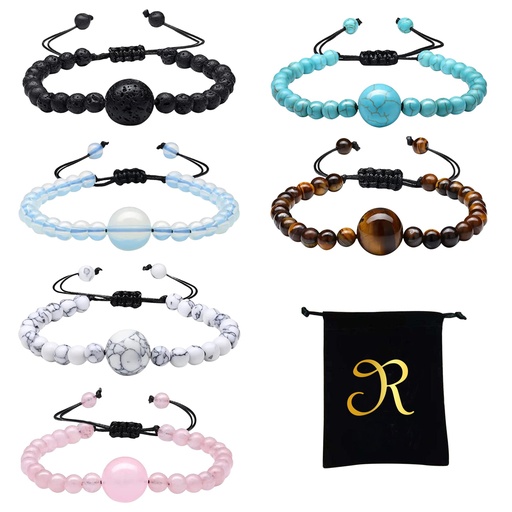 [BRSRMZAQA4AQEGQV] Motion Sickness Relief Bands-Acupressure Wristbands for Nausea, Travel, Sea Sickness & Car Rides- Drug-Free Reusable Bracelets (6 pack)