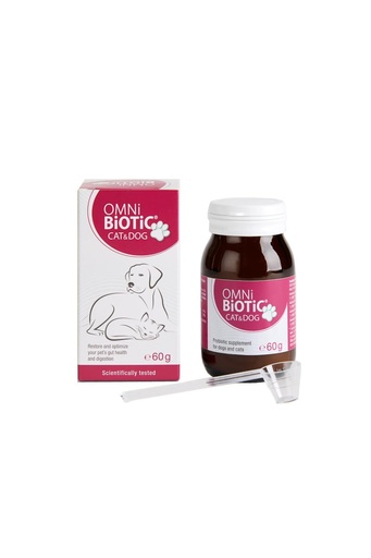 [BRSRAFLQAEJRUCLD] Omni-Biotic Cat and Dog Probiotics - Probiotic Powder for Cat and Dog Gut Health and Microbiome Balance with Lactobacillus Acidophilus - Premium Pet Probiotics for Dogs and Cats