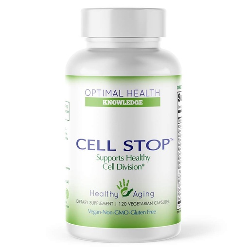 [BRSWGHT6CQPGKFL2] CELL STOP - Powerful Cell Division Support, Propriety Blend includes Curcumin, Green Tea, Reishi Mushroom, Turkey Tail Mushroom, Broccoli Extract, 1,3/1,6 Beta Glucan, and Others - 120 Veggie Capsules