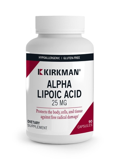 [BRSWIATRA4IRAG32] Alpha Lipoic Acid 25 mg Capsules - Hypo - 90 ct