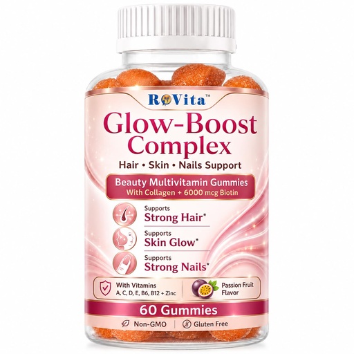 [BRSRGBTYOECWM3A3] Hair Skin and Nails Gummies for Women – Biotin and Collagen Supplements with Hydrolyzed Collagen, Hair Growth Vitamins, Hair Vitamins for Women, Nail & Skin Support, Beauty Hair Gummies-60ct