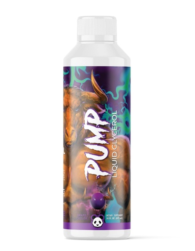 [BRSREGANAANBQCA6] Underground Bio Labs: Panda Supps Pump- Liquid Glycerol 20G Gylcerol for Maximum Pumps, Power, and Stamina (Stimulant Free) (16oz/32 Servings) (Grape Cooler)