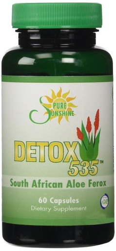 [BRSWIHY6AIIWYGTE] Detox 535 South African Cape Aloe Ferox Pills- Natural Laxative