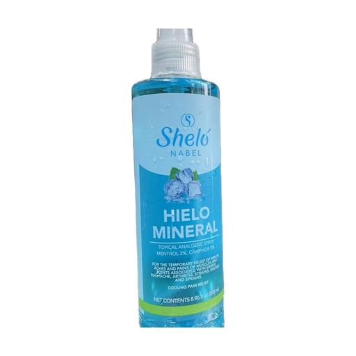 [BRSWGZ34CIPAM2T4] Hielo Mineral Spray Topical Analgesic Menthol Camphor Muscle Relieve Shelo Nabel