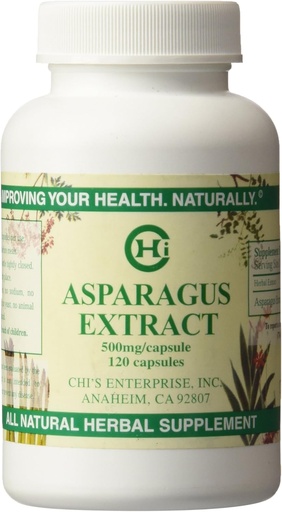 [BRSWIYQIOBYQ233U] Chi's Enterprise – Asparagus Extract 120 Capsules