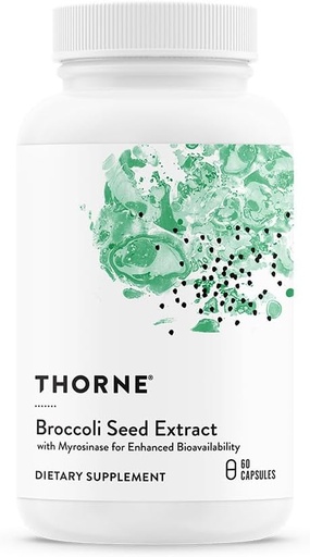 [BRSWIZQPCYAR2E3A] THORNE - Extracto de semillas de brócoli (Anteriormente Crucera-SGS) para soporte antioxidante* - Glucosinola Sulforaphane (SGS) - 60 cápsulas