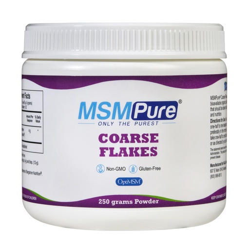 [BRSWGFINC56A4HIV] KALA HEALTH MSMPure MSM Powder, Coarse Flakes, US-Sourced MSM, 8.8 oz | OptiMSM Powder Supplement, Organic Sulfur, Vegan, Kosher, Halal, 3rd-Party Tested, Joint Comfort, Mobility, Skin, Hair & Nail