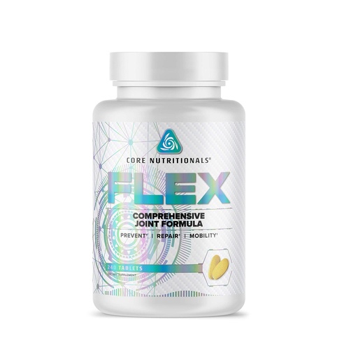 [BRSWYZYZCMBAYYL5] Core Nutritionals Flex Comprehensive Joint Formula | Promotes Healthy Tendons, Ligaments, & Cartilage | Improve Mobility | Antioxidants for Recovery | 240 Tablets