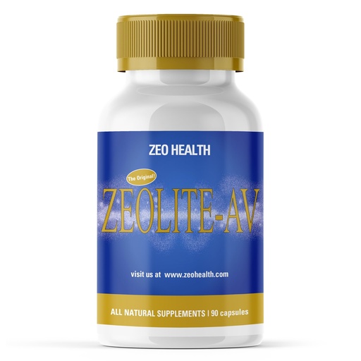 [BRSWGA37CJ5A4D36] Zeolite–AV Capsules | Potent Immune System Booster with Humic Acid | Restore Trace Minerals, Replenish Electrolytes, & Detox Support| Promotes Energy, Restful Sleep & Mental Clarity (90 Count)