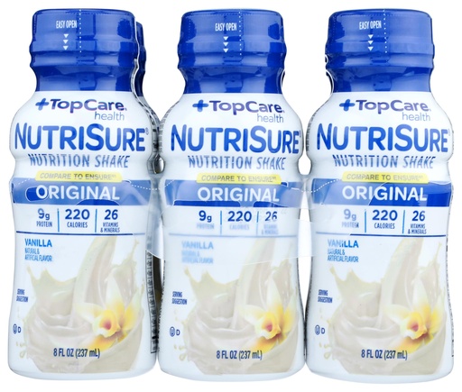 [BRSRAHDYA4GQ2F3B] Topcare, Adult Nutrition Drink Vanilla, 48 Fl Oz