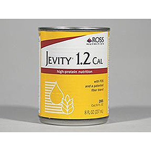 [BRSWKHQEBR6R43DI] Jevity 1.2 Cal High-Protein Nutrition With Patented Fiber Blend, Ready to Use, 8 Fluid Ounces (Pack of 24) by Jevity