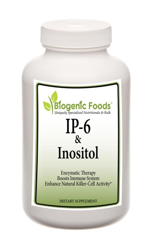 [BRSWGAI2OYJREDLU] IP6 - Inositol Hexaphosphate & Inositol - Natural Immune Support, Veggie Capsules