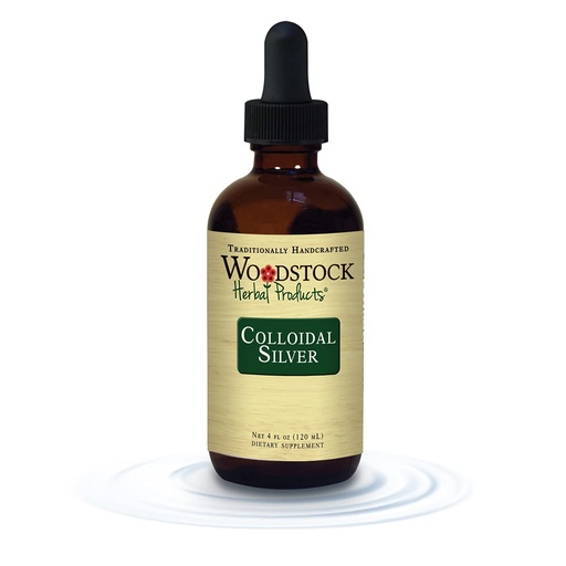 [BRSWKHD2CR6GEC3X] Woodstock Herbal Products Colloidal Silver, 4 OZ