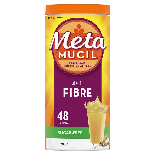[BRSWIEAHCQNBGEA7] METAMUCIL Powder with NO Added Sweetener, 283g