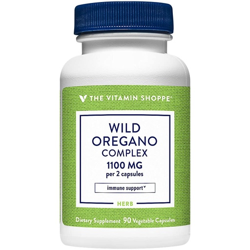 [BRSRMCTYB4BQAHYY] The Vitamin Shoppe Wild Oregano Complex 1,100MG, Herbal Supplement (90 Capsules)