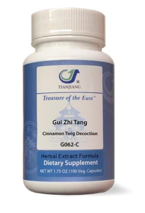 [BRSW2AQQBVYWOYIU] Treasure of the East, Cinnamon Twig Decoction - GUI Zhi Tang (Herbal Extract Formula, 100 Capsules)