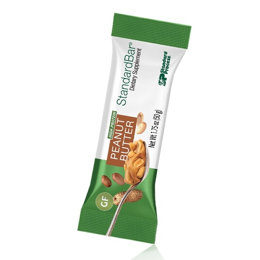 [BRSWIYIZCF5QCFQZ] Standard Process StandardBar Peanut Butter - High Protein Bar for Energy & Healthy Snacking - Workout Bar - Vegetarian, Gluten-Free & Non-Soy - 18 Bars