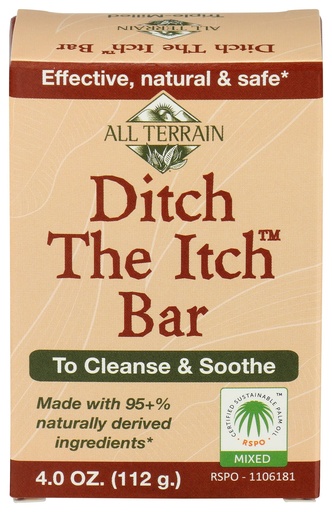 [BRSWIY33AENG23T2] All Terrain Natural Ditch The Itch Outdoor Itch Relief Cleanse, Soothe and Nourish Itchy, Irritated Skin
