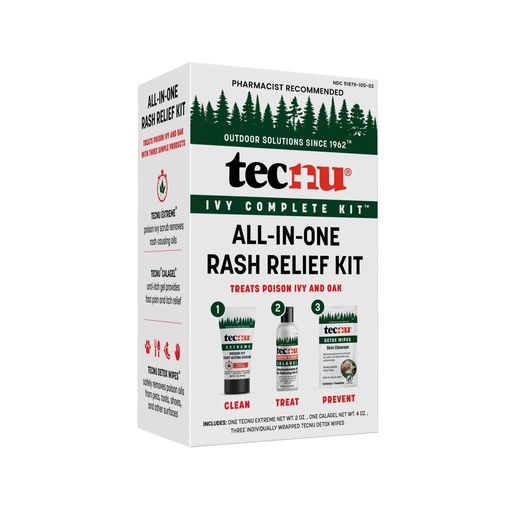 [BRSRACQKAUPQM2TB] Tecnu Ivy Complete Kit, the All-in-one Solution for Poison Ivy and Oak Rash